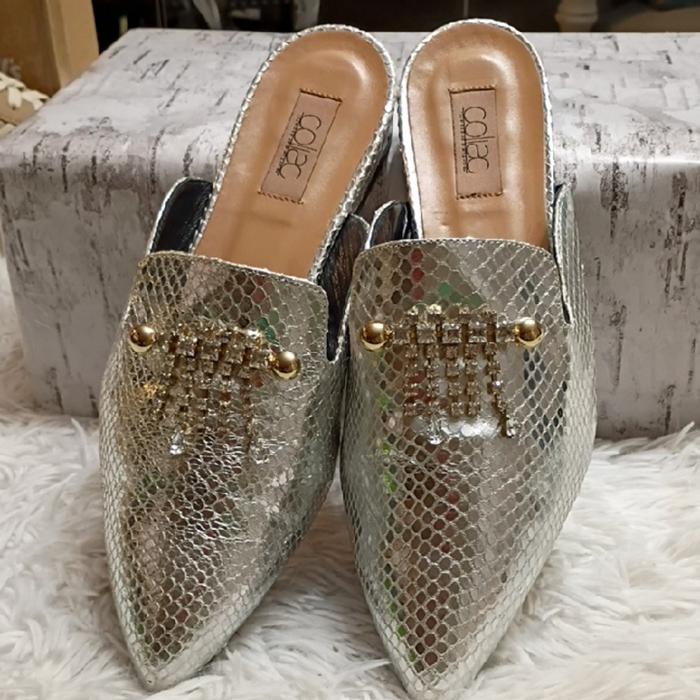 Coliac Martina Grasselli Made In Italy Women's Sz 39 Flats Shoes